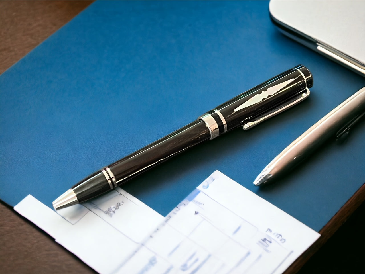 American Ballpoint Pen, River Buffalo Horn