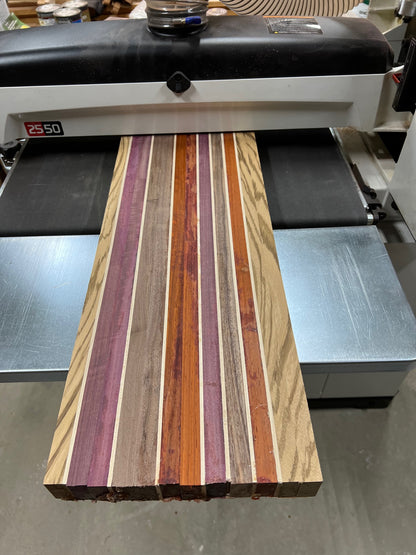 Custom Cutting Board - Exotic & Domestic Wood