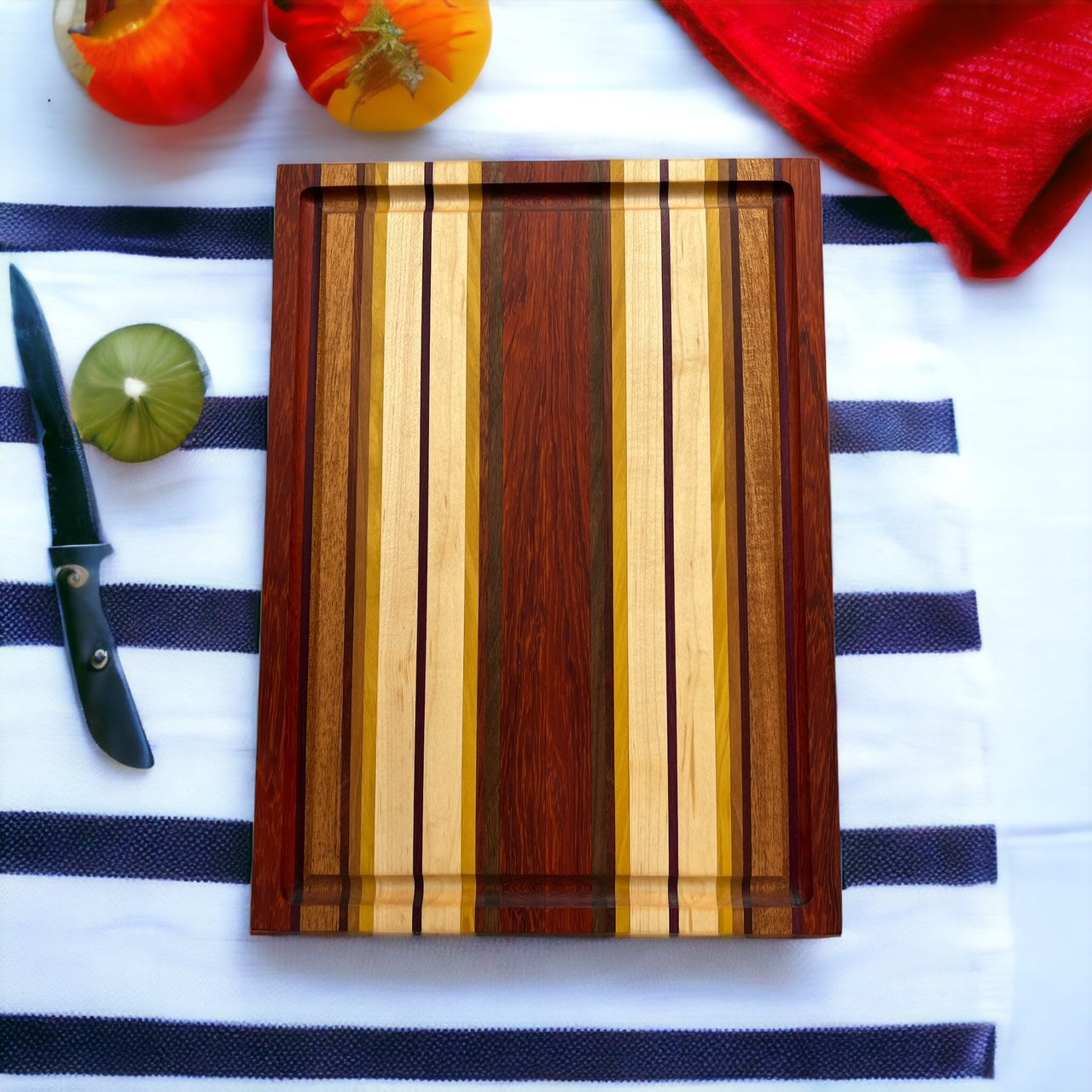 Cutting Board - Colorful Exotic & Domestic Wood