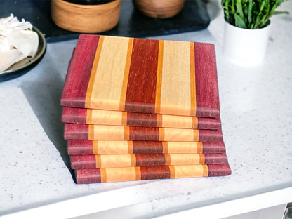 Exotic Wood Coasters - Set of 6