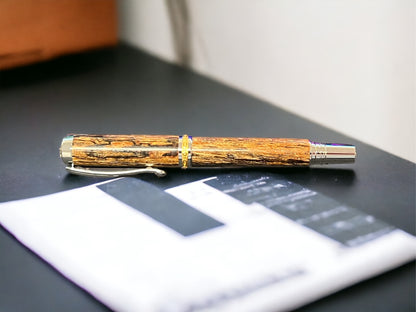 Artisan® Jr. Statesman II Fountain Pen, Spalted Maple