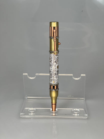 Steampunk Bolt Action Ballpoint Pen