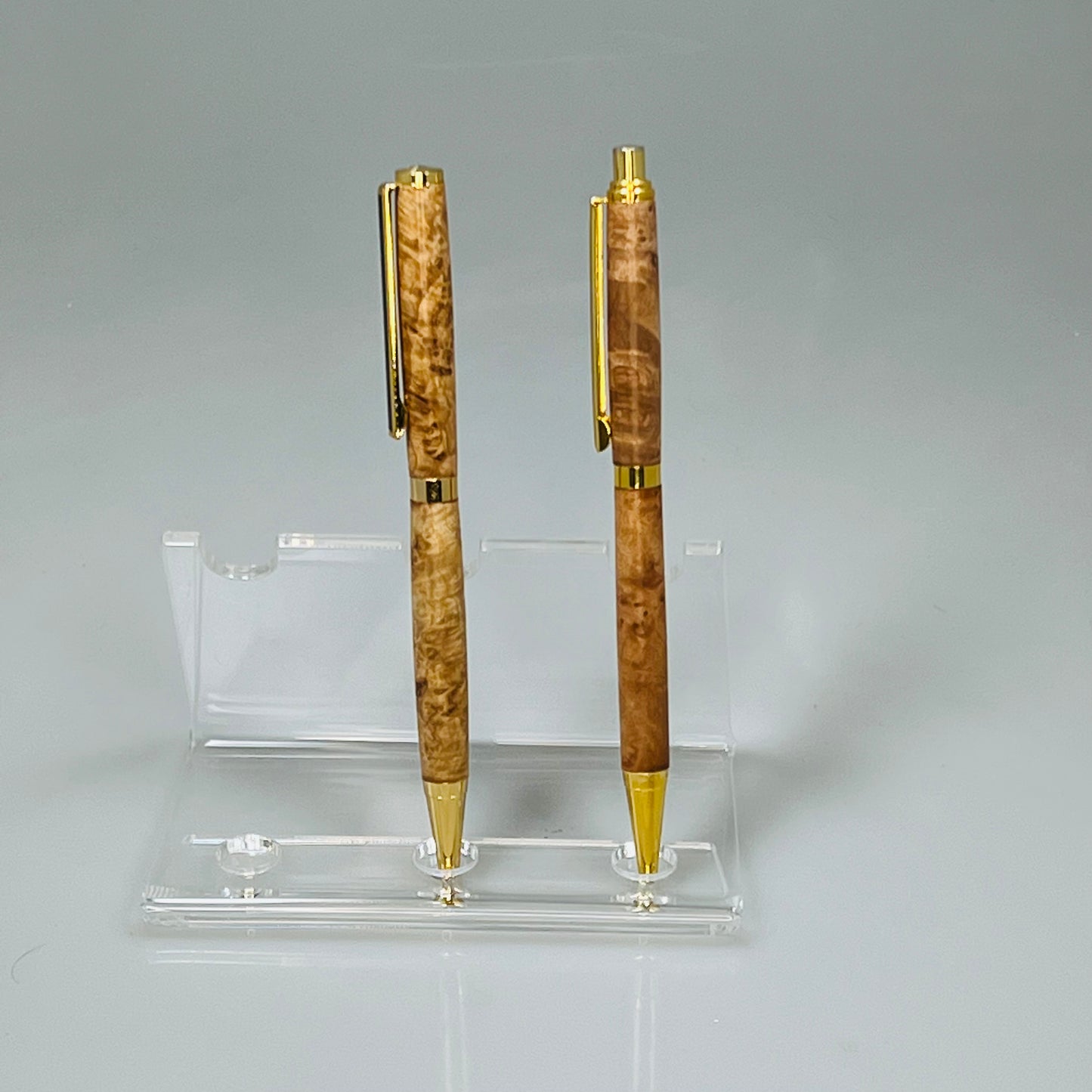 Maple Burl Pen & Pencil Set