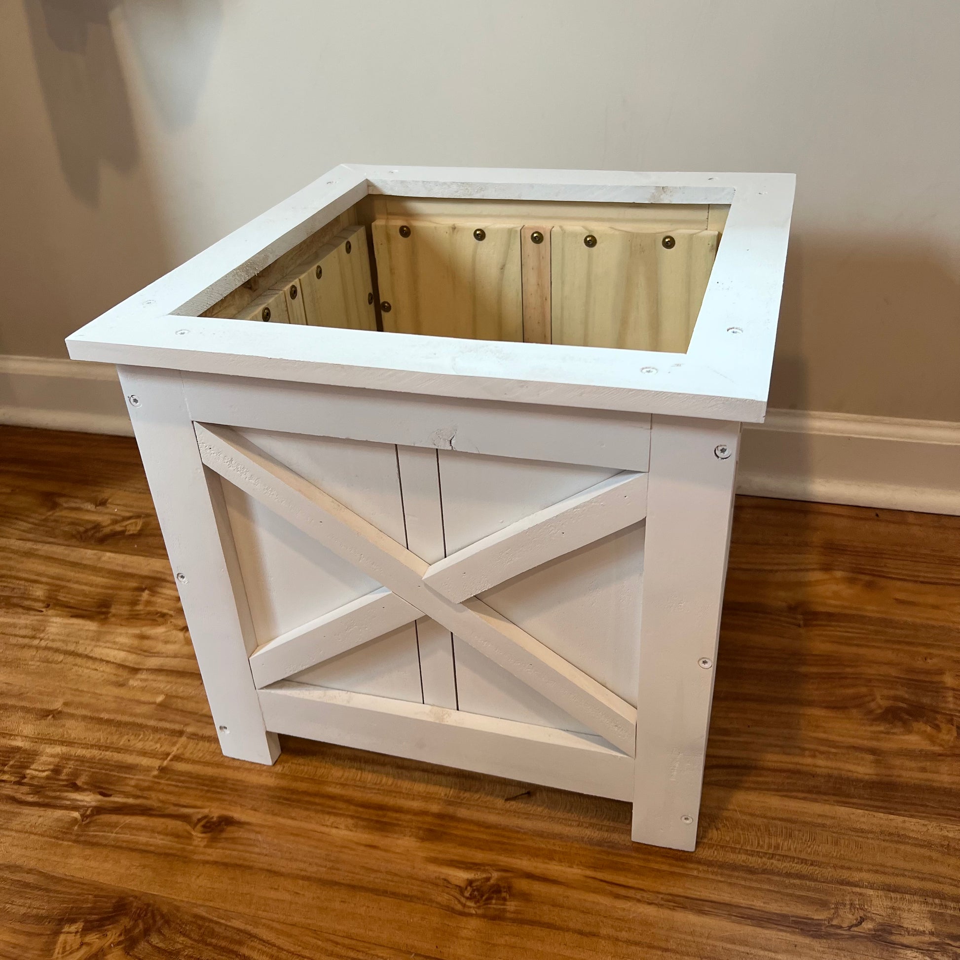 wooden planter box indoor Farmhouse Planter Box Indoor/Outdoor